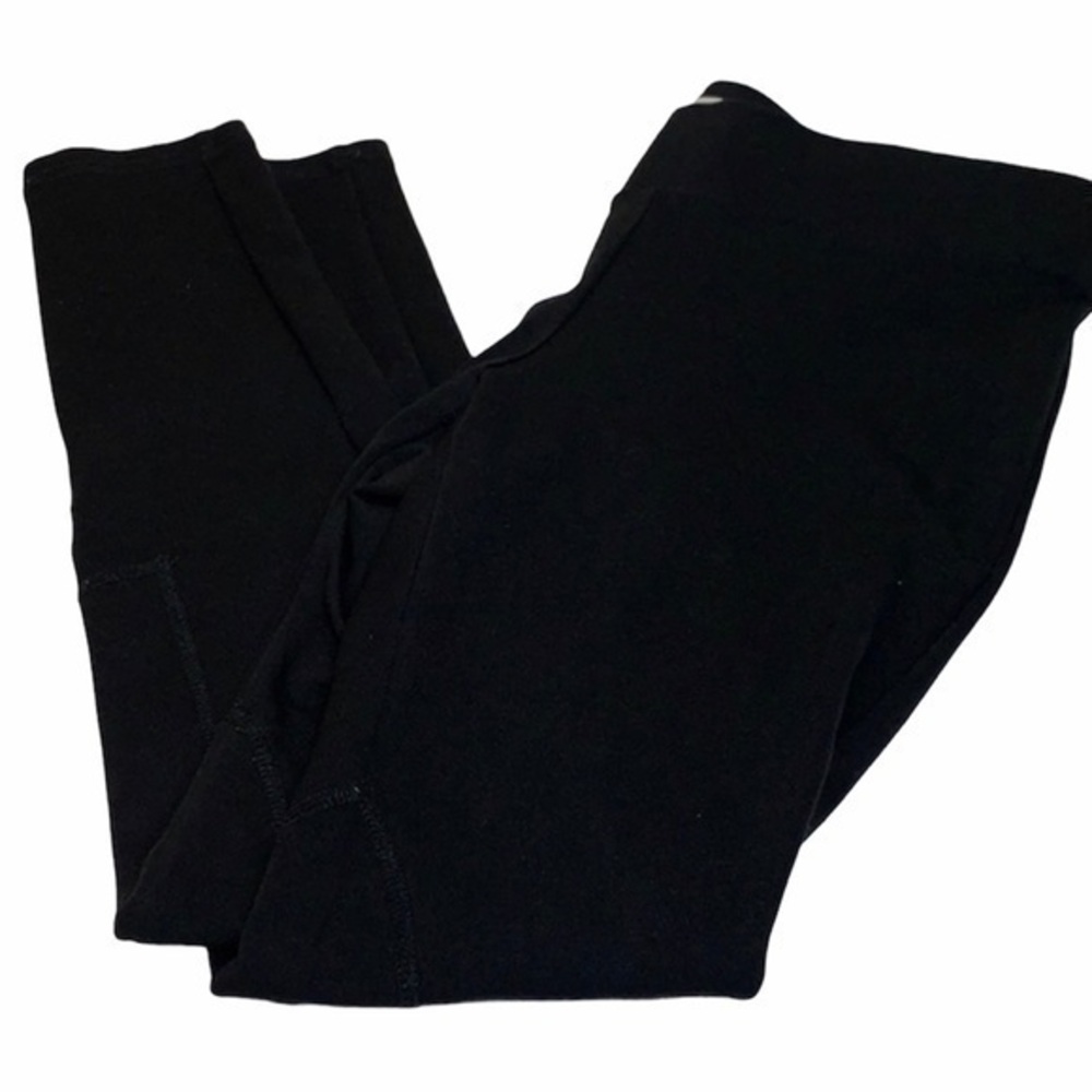 Cabi Black Leggings with Zippers at the Ankle